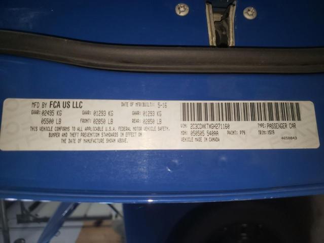 Photo 10 from auction – 2016 DODGE CHARGER PO with VIN 2C3CDXKTXGH271160