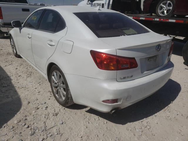 Photo 3 from auction – 2008 LEXUS IS 250 with VIN JTHBK262X85081061