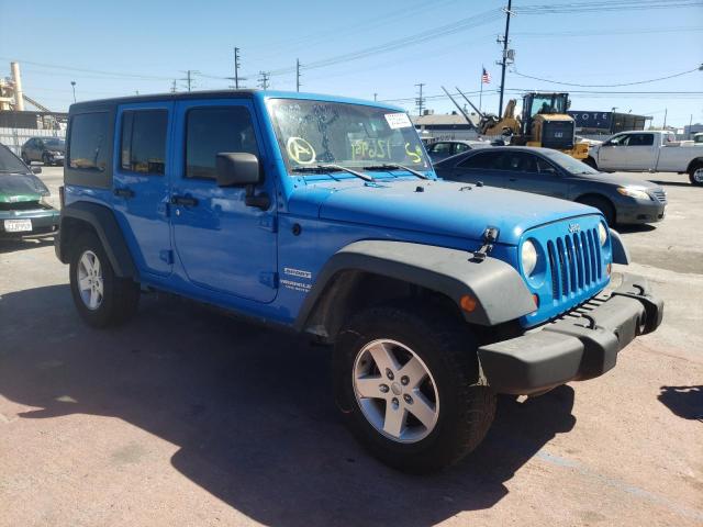 JEEP WRANGLER U 2011 with VIN 1J4BA3H16BL600828 - Photo from auction