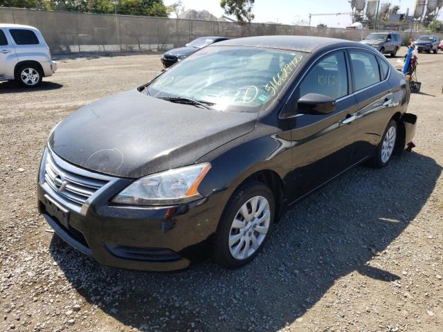 Photo 2 from auction – 2014 NISSAN SENTRA S with VIN 3N1AB7AP5EY300071