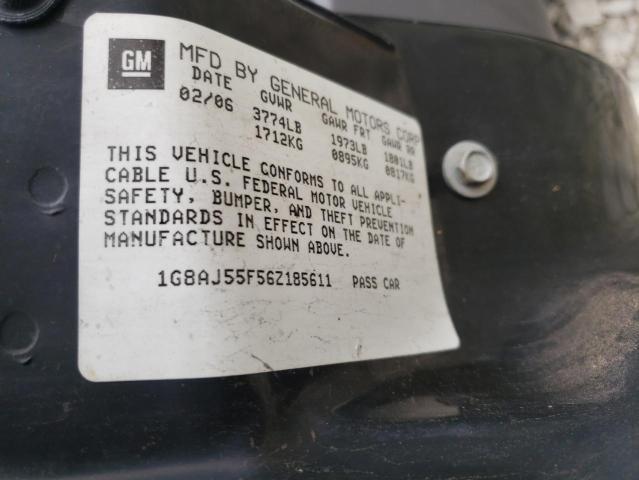 Photo 10 from auction – 2006 SATURN ION LEVEL with VIN 1G8AJ55F56Z185611
