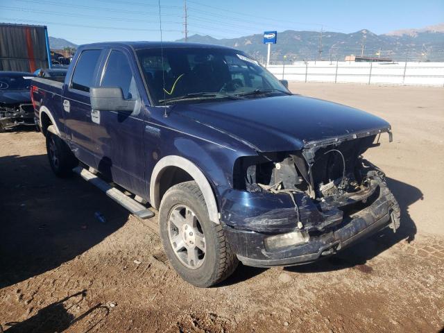 FORD F150 SUPER 2005 with VIN 1FTPW14555KF01311 - Photo from auction