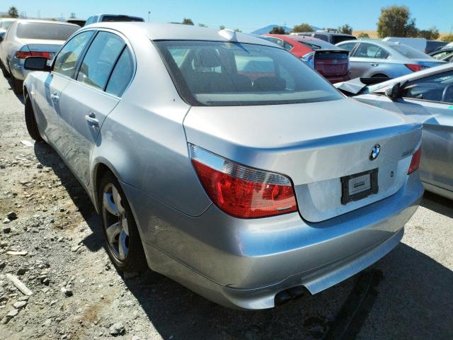 Photo 3 from auction – 2007 BMW 530 I with VIN WBANE73517CM55212