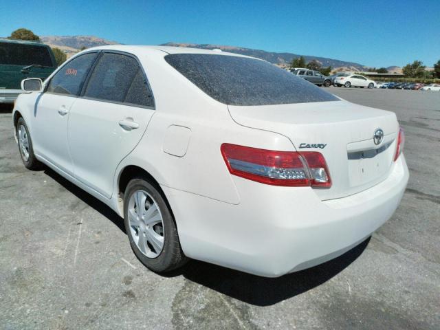 Photo 3 from auction – 2010 TOYOTA CAMRY BASE with VIN 4T1BF3EK4AU543537