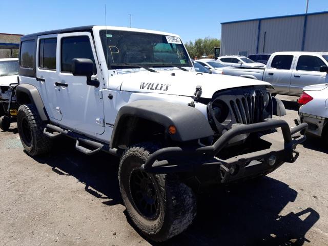 JEEP WRANGLER U 2017 with VIN 1C4BJWDG0HL538949 - Photo from auction