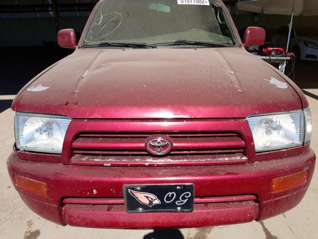 Photo 7 from auction – 1998 TOYOTA 4RUNNER with VIN JT3GM84R3W0019911