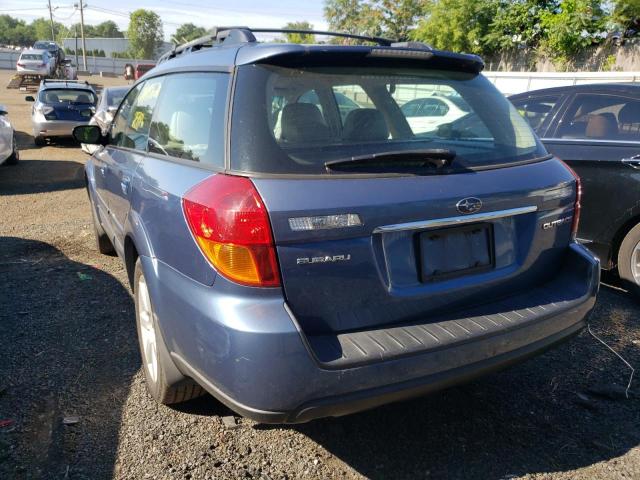 Photo 3 from auction – 2007 SUBARU OUTBACK OU with VIN 4S4BP62C877323319