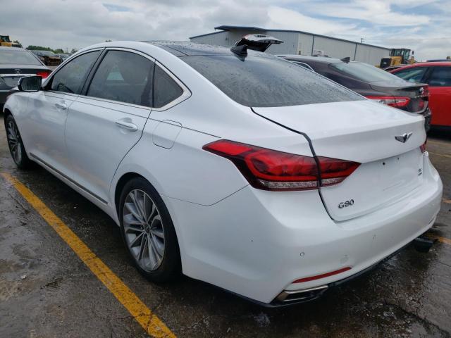 Photo 3 from auction – 2017 GENESIS G80 BASE with VIN KMHGN4JE3HU186666