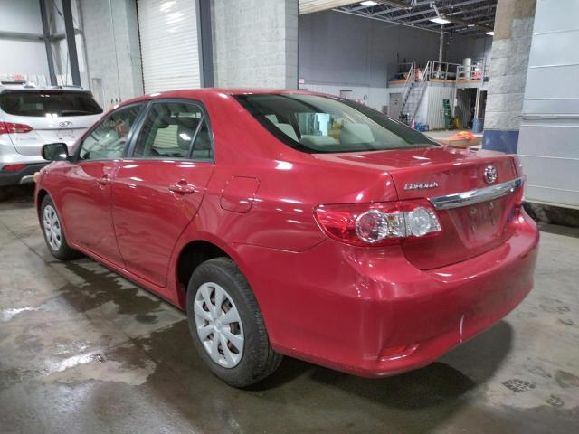 Photo 3 from auction – 2011 TOYOTA COROLLA BA with VIN JTDBU4EE0BJ102257