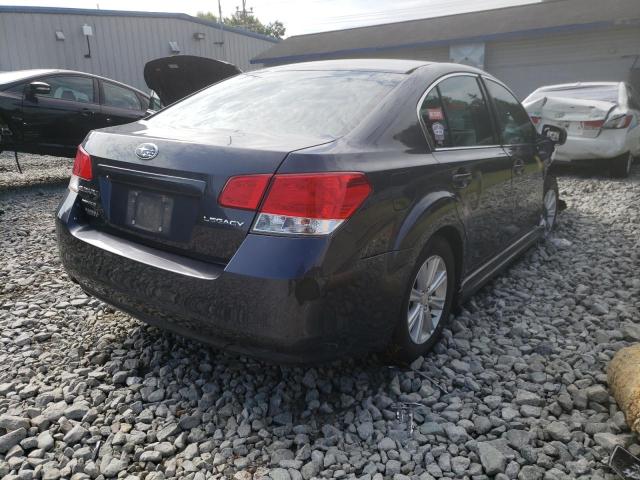 Photo 4 from auction – 2011 SUBARU LEGACY 2.5 with VIN 4S3BMCG65B3242485
