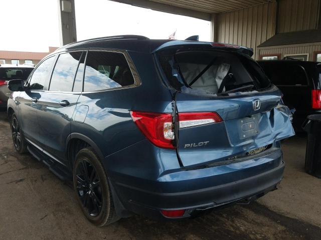 Photo 3 from auction – 2021 HONDA PILOT SE with VIN 5FNYF6H26MB055408