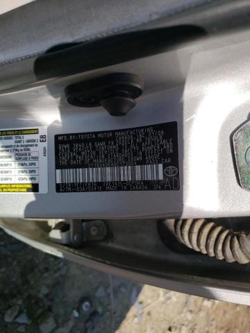 Photo 10 from auction – 2009 TOYOTA COROLLA BA with VIN 2T1BU40E49C173054