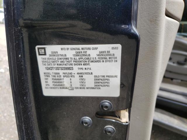 Photo 10 from auction – 2003 GMC ENVOY with VIN 1GKDT13S732399823