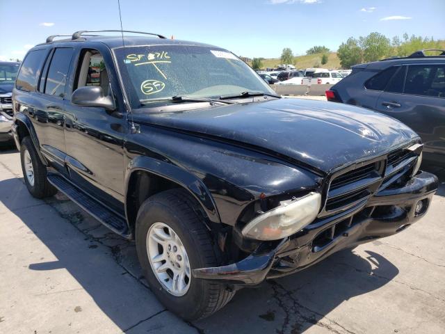 DODGE DURANGO SP 2002 with VIN 1B4HS38N82F209496 - Photo from auction