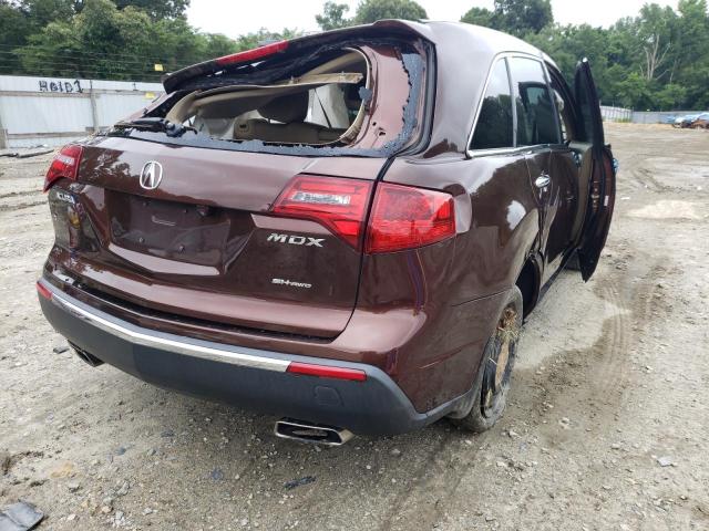 Photo 4 from auction – 2011 ACURA MDX TECHNO with VIN 2HNYD2H69BH522291