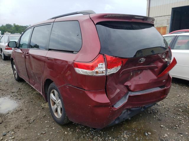 Photo 3 from auction – 2011 TOYOTA SIENNA LE with VIN 5TDKK3DC6BS014249