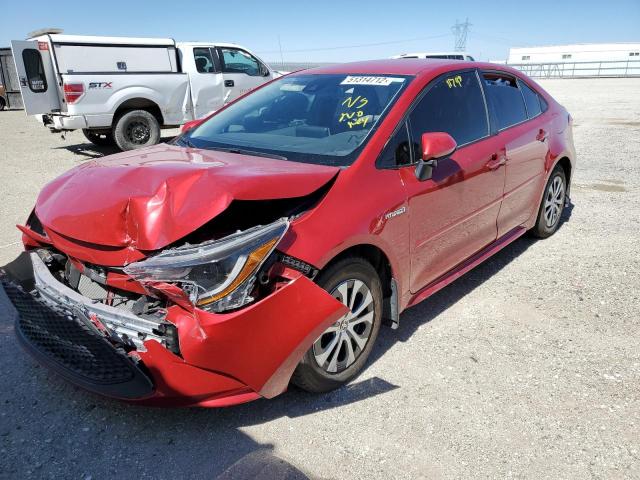 Photo 2 from auction – 2021 TOYOTA COROLLA LE with VIN JTDEAMDE4MJ005170