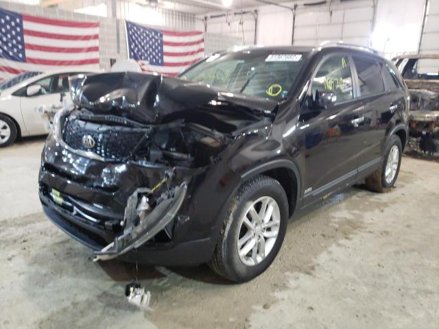 Photo 2 from auction – 2015 KIA SORENTO LX with VIN 5XYKTDA72FG605062