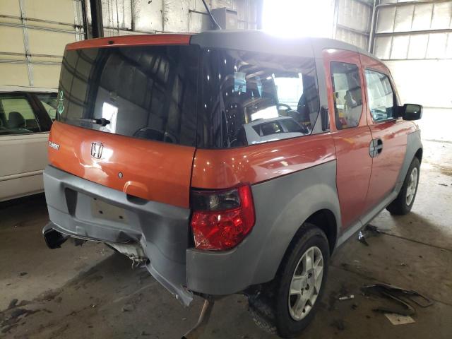 Photo 4 from auction – 2005 HONDA ELEMENT LX with VIN 5J6YH18355L009065