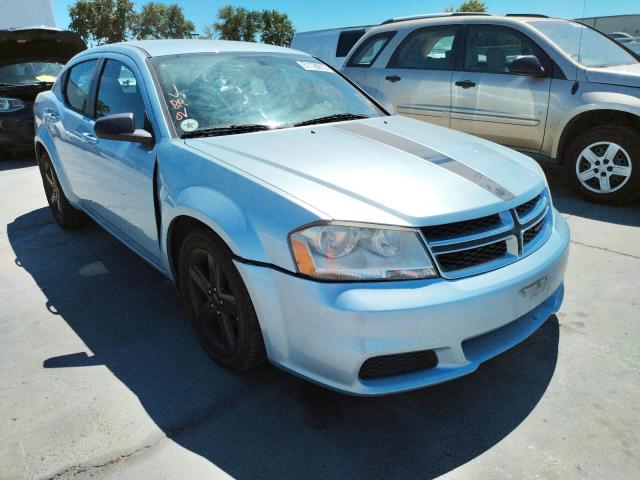 DODGE AVENGER SE 2013 with VIN 1C3CDZAB0DN662535 - Photo from auction