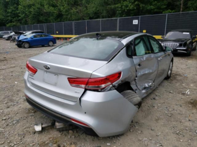 Photo 4 from auction – 2016 KIA OPTIMA EX with VIN 5XXGU4L32GG113165