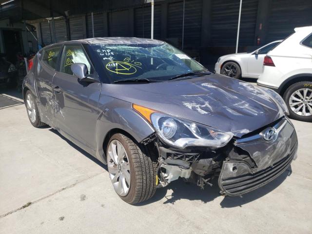 HYUNDAI VELOSTER 2016 with VIN KMHTC6AD2GU291303 - Photo from auction