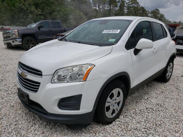 Фото 2 с аукциона – 2016 CHEVROLET TRAX LS с VIN 3GNCJKSB7GL268486
