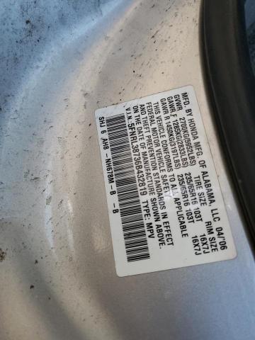 Photo 10 from auction – 2006 HONDA ODYSSEY with VIN 5FNRL38736B432819