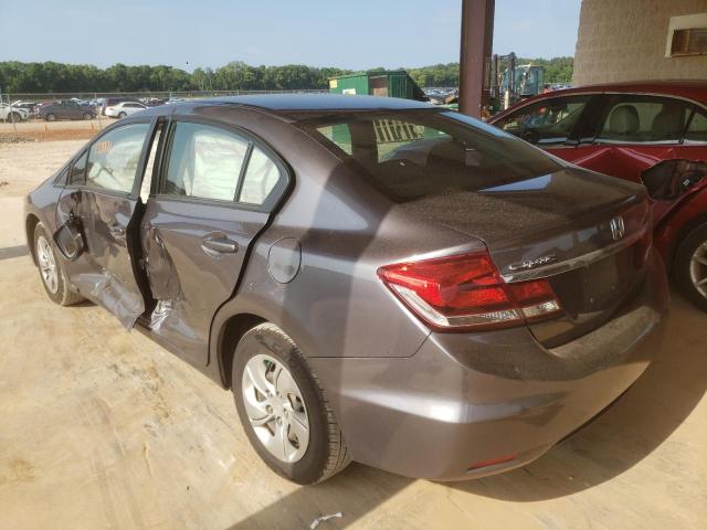 Photo 3 from auction – 2015 HONDA CIVIC LX with VIN 19XFB2F52FE095504