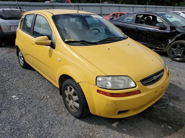 CHEVROLET AVEO BASE 2005 with VIN KL1TD626X5B391232 - Photo from auction