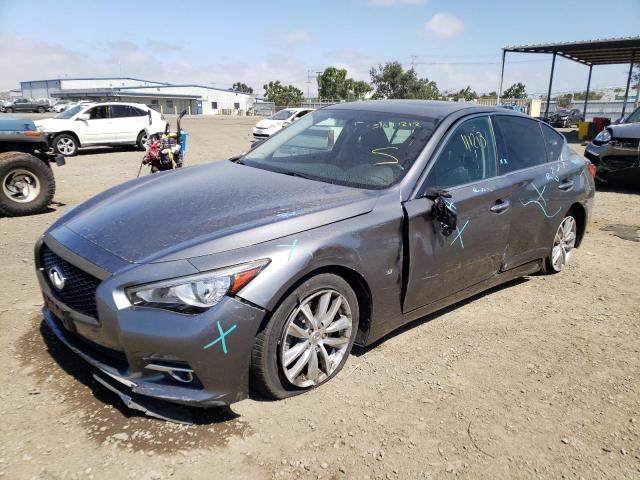 Photo 2 from auction – 2015 INFINITI Q50 BASE with VIN JN1BV7AP9FM348916