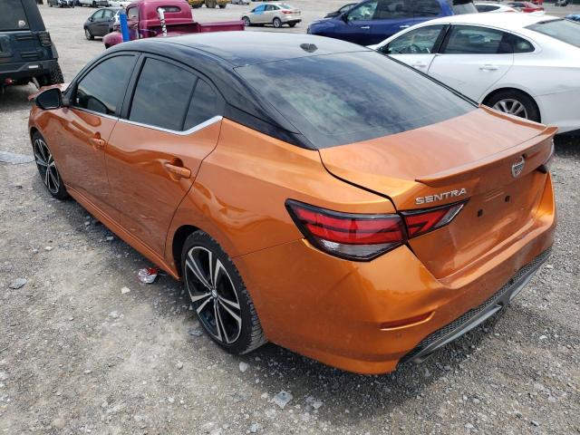 Photo 3 from auction – 2020 NISSAN SENTRA SR with VIN 3N1AB8DV2LY239212