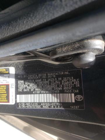 Photo 10 from auction – 2017 TOYOTA CAMRY LE with VIN 4T1BF1FK1HU277469