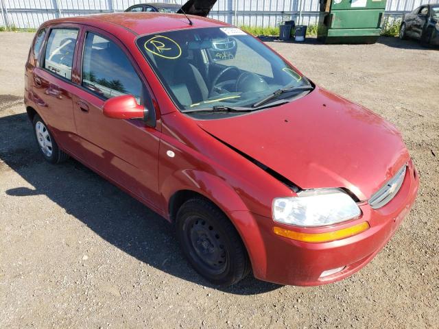 CHEVROLET AVEO BASE 2006 with VIN KL1TD69666B684102 - Photo from auction