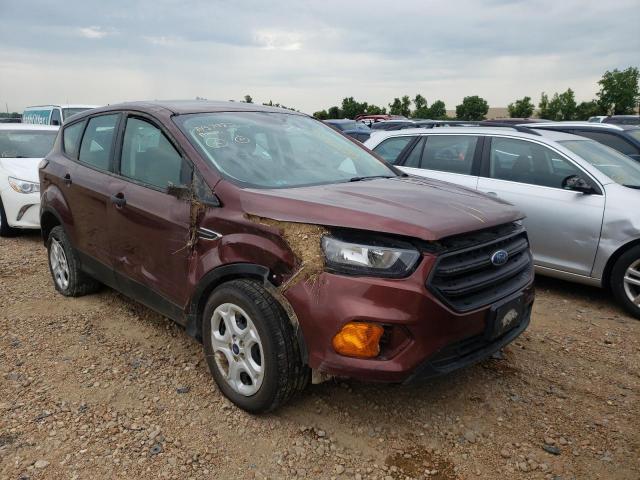FORD ESCAPE S 2018 with VIN 1FMCU0F71JUA57982 - Photo from auction