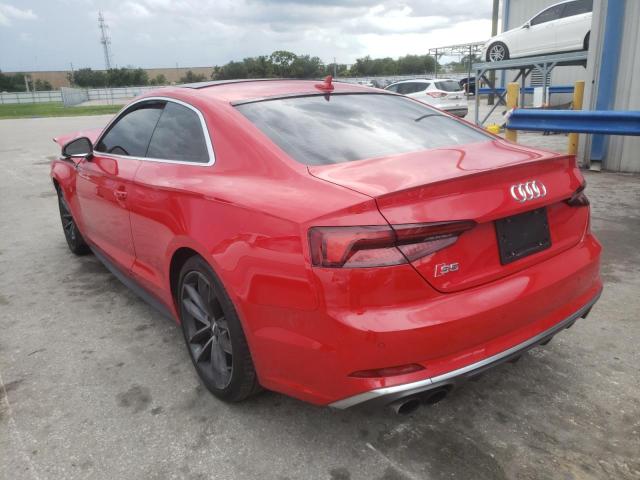 Photo 3 from auction – 2018 AUDI S5 PRESTIG with VIN WAUR4AF56JA038944