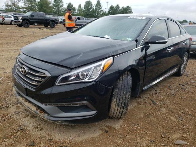 Photo 2 from auction – 2017 HYUNDAI SONATA SPO with VIN 5NPE34AF7HH586265