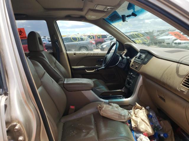 Photo 5 from auction – 2005 HONDA PILOT EXL with VIN 5FNYF18565B033987