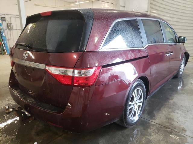 Photo 4 from auction – 2012 HONDA ODYSSEY EX with VIN 5FNRL5H6XCB112489