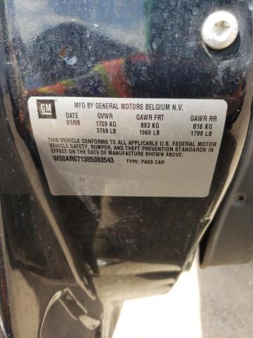 Photo 10 from auction – 2008 SATURN ASTRA XE with VIN W08AR671385080543