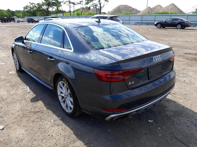 Photo 3 from auction – 2019 AUDI A4 PREMIUM with VIN WAUENAF47KN007778