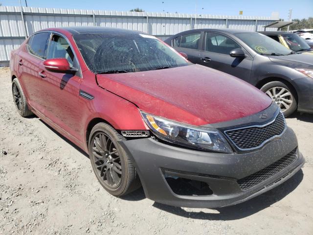 KIA OPTIMA EX 2014 with VIN 5XXGN4A73EG316629 - Photo from auction