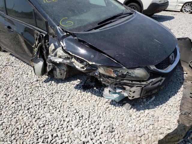 Photo 9 from auction – 2015 HONDA CIVIC LX with VIN 19XFB2F56FE012754