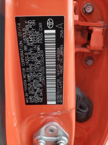 Photo 10 from auction – 2014 TOYOTA PRIUS C with VIN JTDKDTB32E1062409