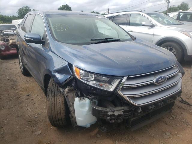 FORD EDGE SEL 2018 with VIN 2FMPK3J94JBB73538 - Photo from auction