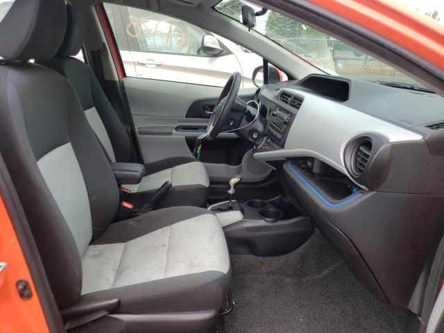 Photo 5 from auction – 2012 TOYOTA PRIUS C with VIN JTDKDTB33C1012101