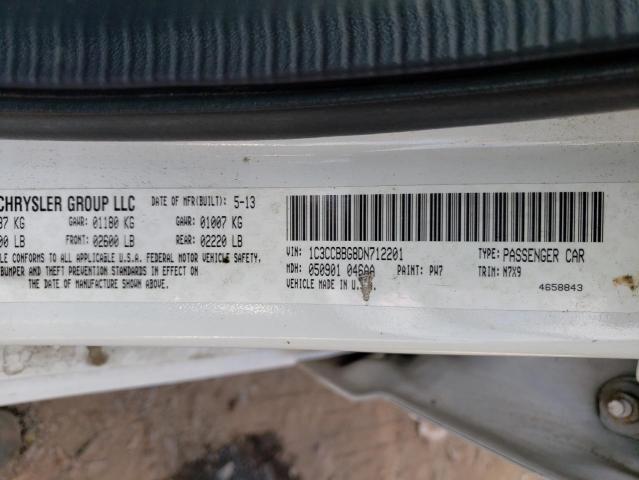 Photo 10 from auction – 2013 CHRYSLER 200 TOURIN with VIN 1C3CCBBG8DN712201