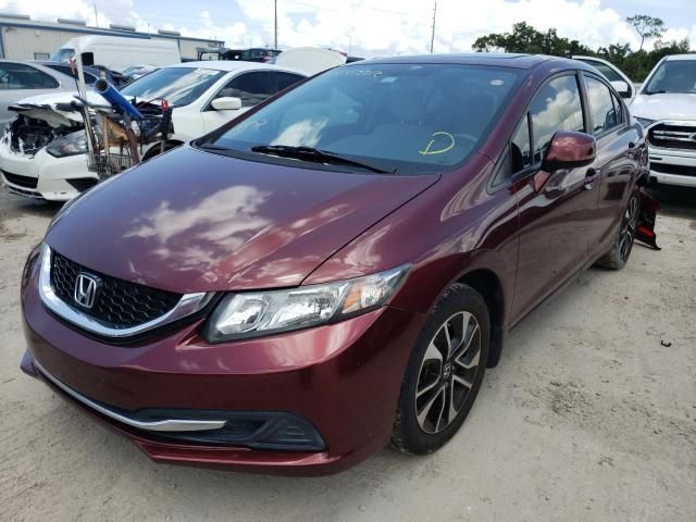 Photo 2 from auction – 2013 HONDA CIVIC EX with VIN 2HGFB2F85DH510859