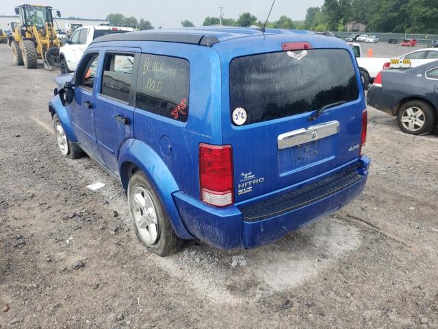 Photo 3 from auction – 2007 DODGE NITRO SLT with VIN 1D8GU58K77W565022