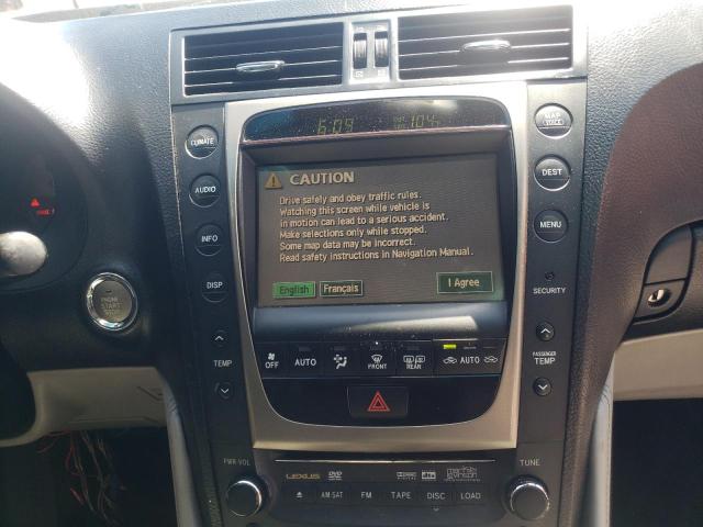 Photo 9 from auction – 2006 LEXUS GS with VIN JTHBN96S465001475